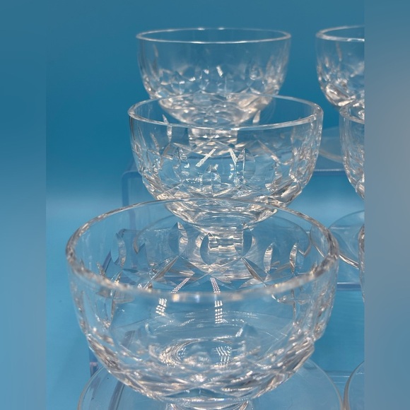 6 Waterford Crystal Wine Goblets – “Kildare” Pattern | 1952 Gothic Signature - Picture 4 of 12